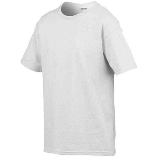 Abbigliamento Unisex bambino T-shirt maniche corte Gildan GD01B Bianco