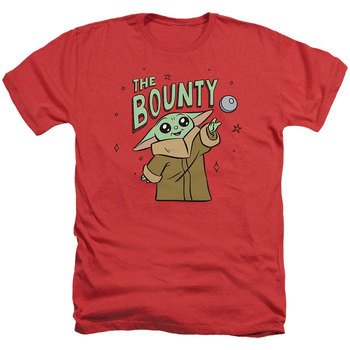 Abbigliamento Uomo T-shirts a maniche lunghe Star Wars Mandalorian The Bounty Rosso