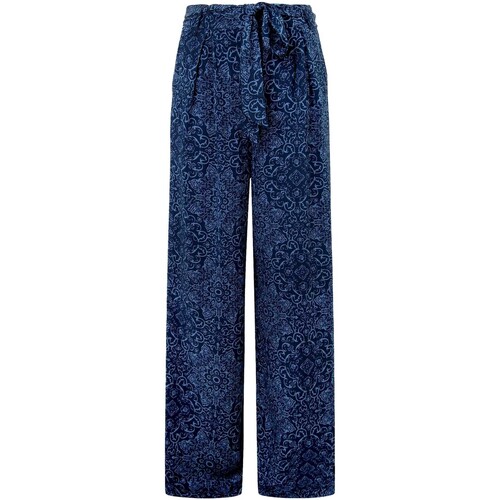 Abbigliamento Donna Pantaloni Pepe jeans PANTALON MUJER COLETTE PRINT   PL211745 Blu