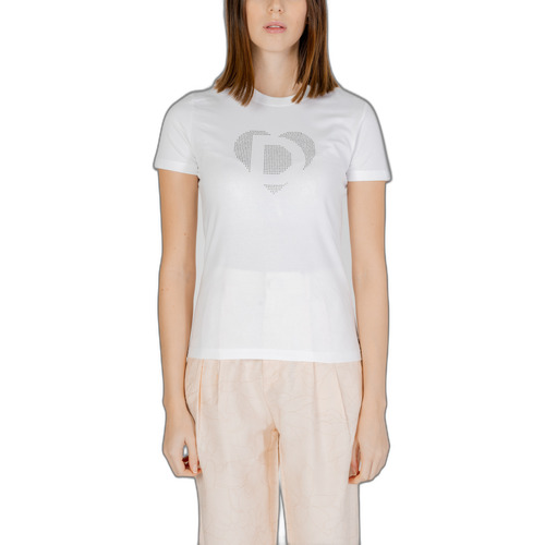 Abbigliamento Donna T-shirt maniche corte Desigual 24SWTKAK Bianco