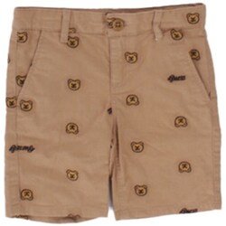 Abbigliamento Unisex bambino Shorts / Bermuda Guess N4RD04WFY91 Beige