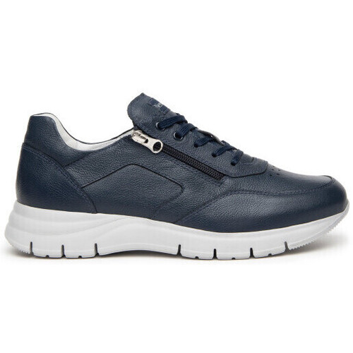Scarpe Uomo Sneakers NeroGiardini sneakers blu con zip E400182U200 Blu