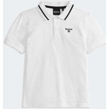 Abbigliamento Bambino T-shirt & Polo Barbour  Bianco