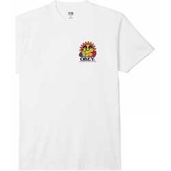Abbigliamento Uomo T-shirt & Polo Obey The future is the fruits of ou Bianco