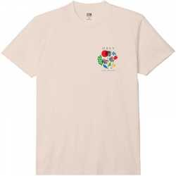 Abbigliamento Uomo T-shirt & Polo Obey flowers papers scissors Beige