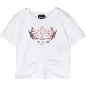 Abbigliamento Bambina T-shirt maniche corte John Richmond RGP24046TS Bianco
