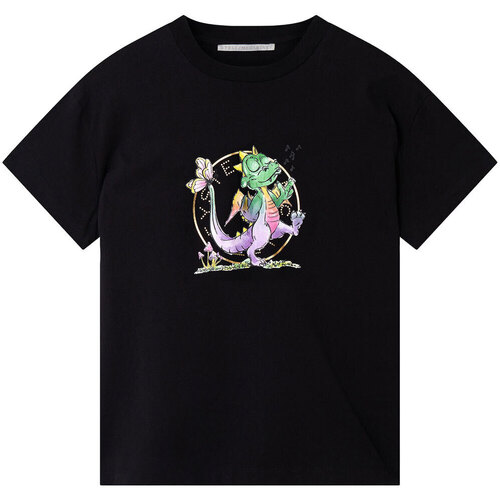 Abbigliamento Donna T-shirt maniche corte Stella Mc Cartney LUNAR NEW YEAR T-SHIRT Nero