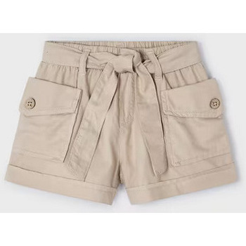Abbigliamento Bambina Shorts / Bermuda Mayoral ATRMPN-44209 Beige
