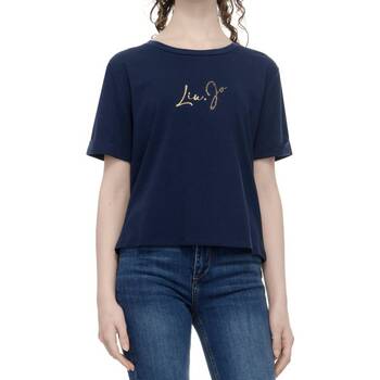 Abbigliamento Donna T-shirt & Polo Liu Jo T shirt ES24LJ04 Blu