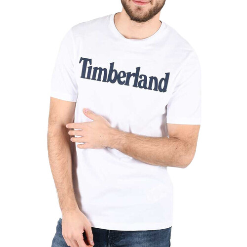 Abbigliamento Uomo T-shirt & Polo Timberland A2C31 Bianco