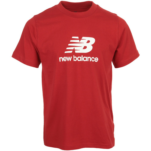 Abbigliamento Uomo T-shirt maniche corte New Balance Se Log Ss Rosso
