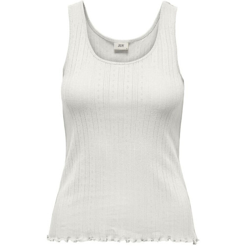 Abbigliamento Donna Top / T-shirt senza maniche JDY 15316089 Bianco