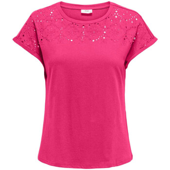 Abbigliamento Donna T-shirt maniche corte JDY 15318216 Rosa