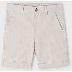 Abbigliamento Unisex bambino Shorts / Bermuda Mayoral ATRMPN-44215 Beige