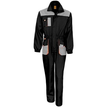 Abbigliamento Tuta jumpsuit / Salopette Work-Guard By Result R321X Nero