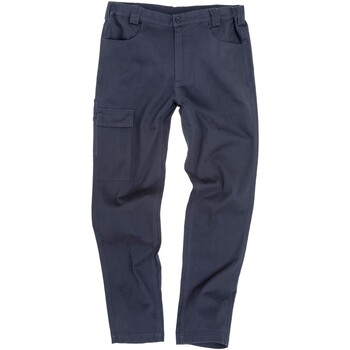 Abbigliamento Pantaloni Work-Guard By Result R470X Blu