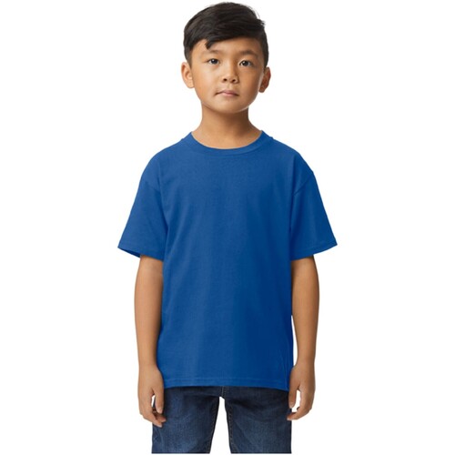 Abbigliamento Unisex bambino T-shirt maniche corte Gildan 65000B Blu