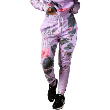Abbigliamento Donna Pantaloni da tuta Hype Whisper Floral Viola