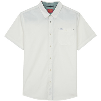 Abbigliamento Uomo Camicie maniche lunghe Oxbow Chemise CORY Bianco