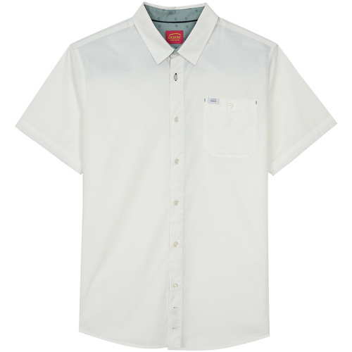 Abbigliamento Uomo Camicie maniche lunghe Oxbow Chemise CORY Bianco