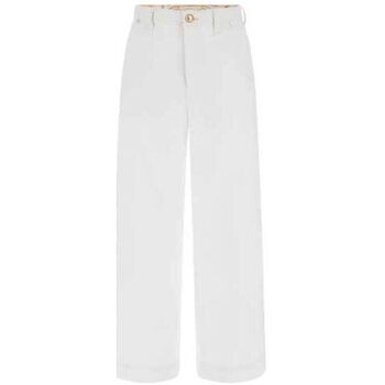 Abbigliamento Donna Pantaloni Guess W4GA77 D4PV3-S0D4 Bianco