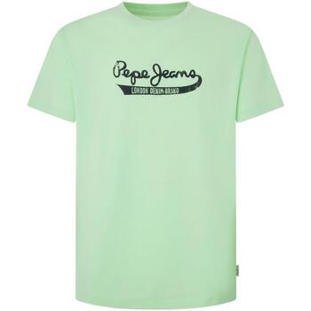 Abbigliamento Uomo T-shirt maniche corte Pepe jeans  Verde