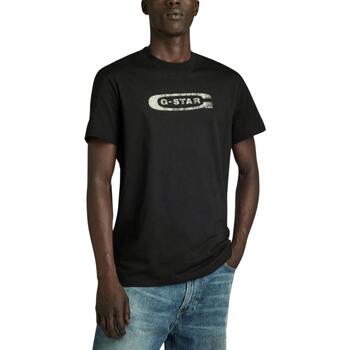 Abbigliamento Uomo T-shirt maniche corte G-Star Raw  Nero