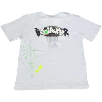 Abbigliamento Bambino T-shirts a maniche lunghe Disclaimer 58057 Bianco