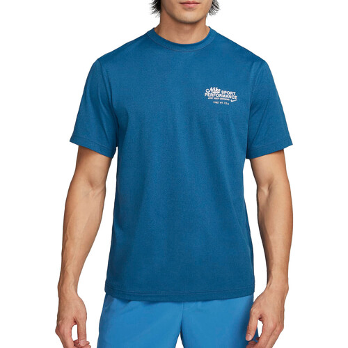 Abbigliamento Uomo T-shirt maniche corte Nike FN3279 Blu