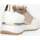 Scarpe Donna Sneakers alte Comart 5D5033-TORTORA Bianco