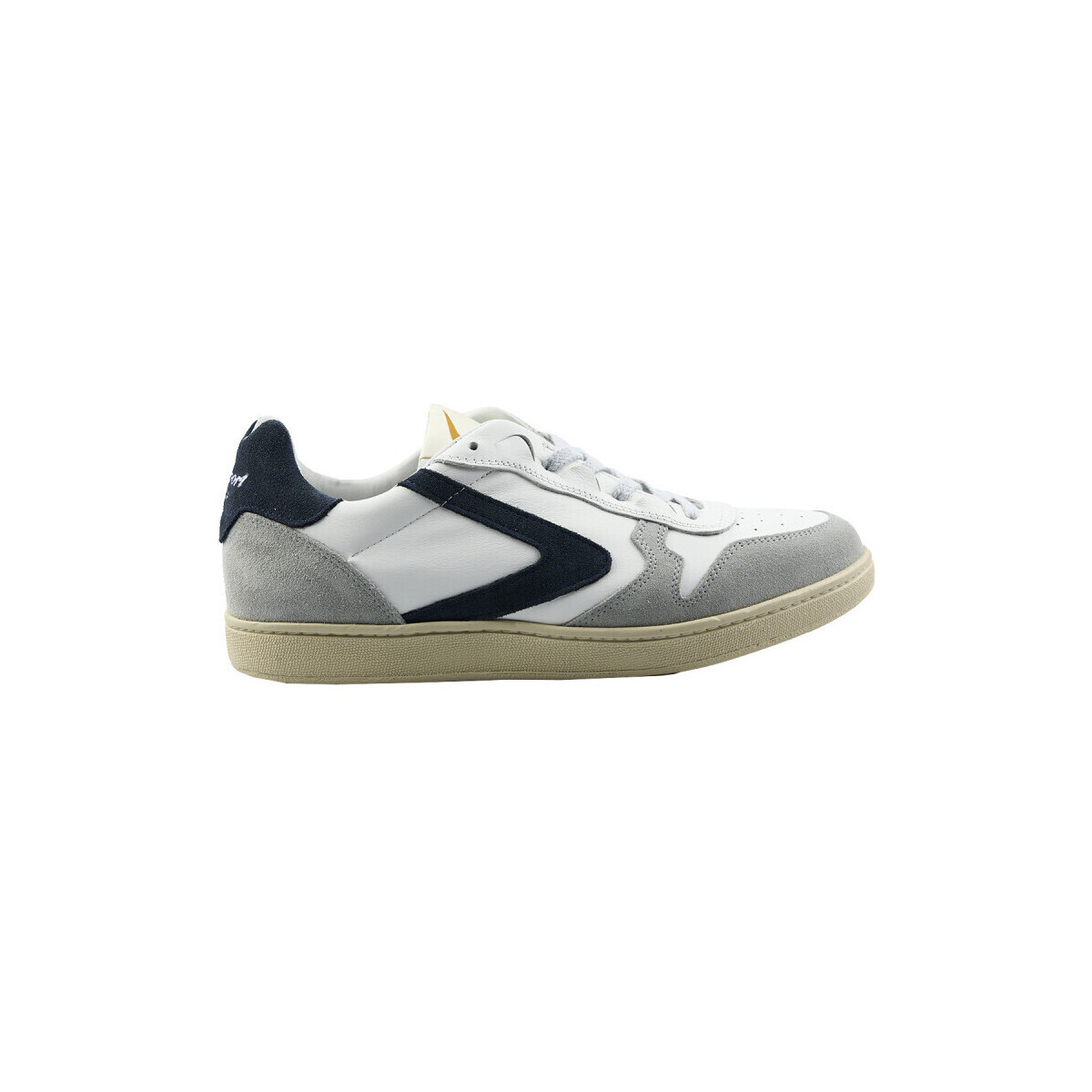 Scarpe Uomo Sneakers Valsport Super Suede nappa bianca suede grigio-blu Bianco