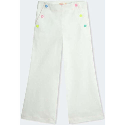 Abbigliamento Unisex bambino Pantaloni Billieblush  Bianco