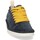 Scarpe Uomo Sneakers Panchic P01M011 Lace-up shoe suede night yellow Blu