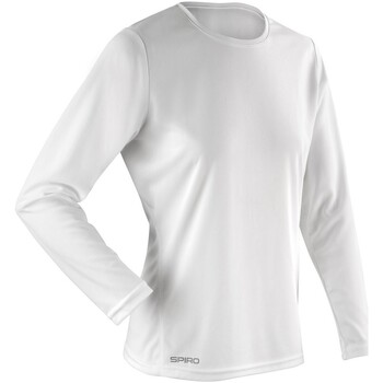 Abbigliamento Donna T-shirts a maniche lunghe Spiro SR254F Bianco
