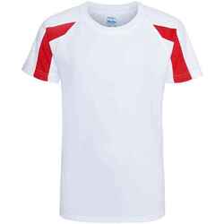 Abbigliamento Unisex bambino T-shirt maniche corte Awdis Cool JC003B Rosso