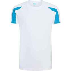 Abbigliamento Unisex bambino T-shirt maniche corte Awdis Cool JC003B Bianco