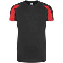 Abbigliamento Unisex bambino T-shirt maniche corte Awdis Cool JC003B Nero