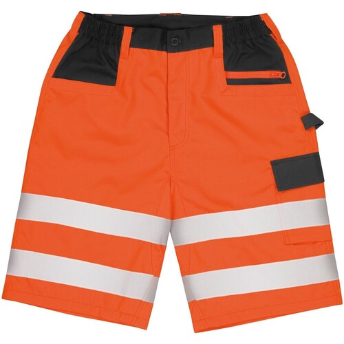 Abbigliamento Pantaloni Safe-Guard By Result RS328 Arancio