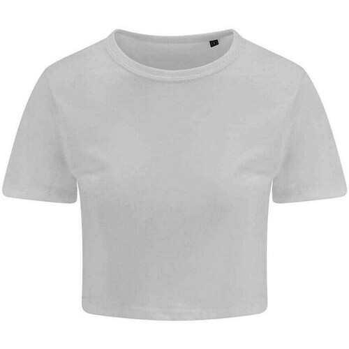 Abbigliamento Donna T-shirts a maniche lunghe Awdis Girlie Bianco