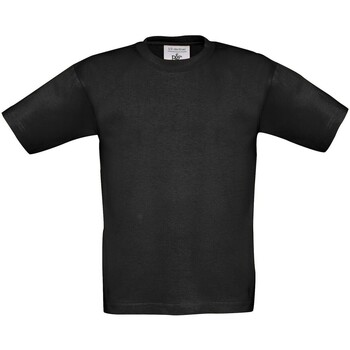 Abbigliamento Unisex bambino T-shirt maniche corte B&c Exact 190 Nero
