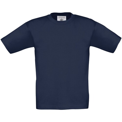 Abbigliamento Unisex bambino T-shirt & Polo B&c Exact 190 Blu