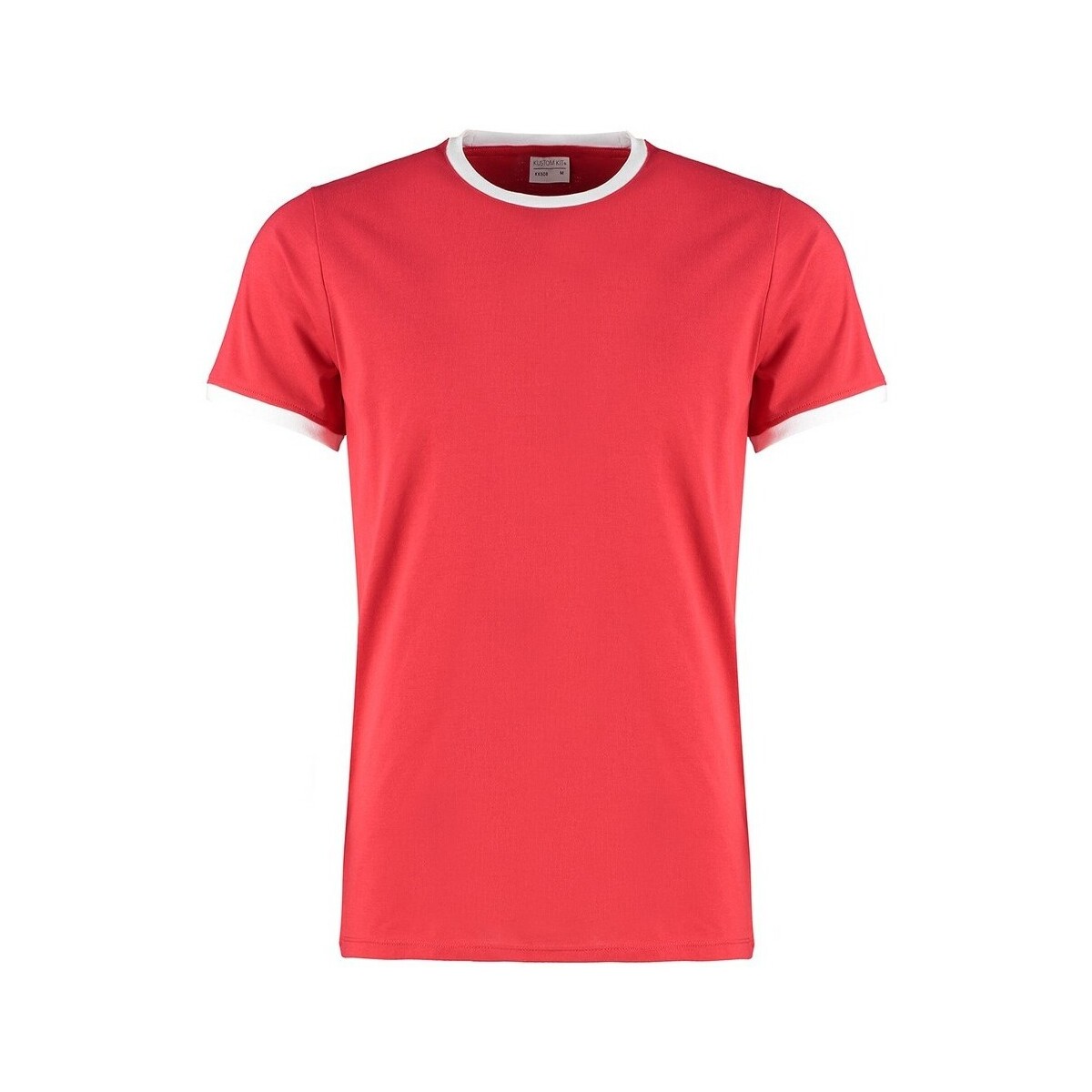 Abbigliamento Uomo T-shirts a maniche lunghe Kustom Kit KK508 Rosso