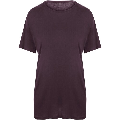Abbigliamento Uomo T-shirts a maniche lunghe Ecologie EA002 Viola
