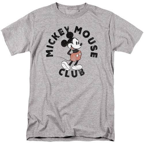 Abbigliamento Uomo T-shirts a maniche lunghe Disney Mickey Mouse Club Grigio