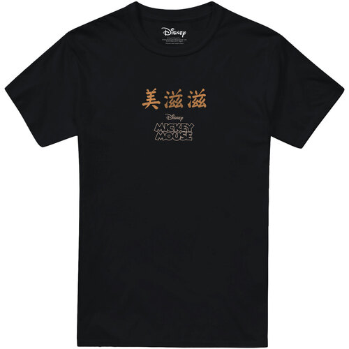 Abbigliamento Uomo T-shirts a maniche lunghe Disney TV2950 Nero