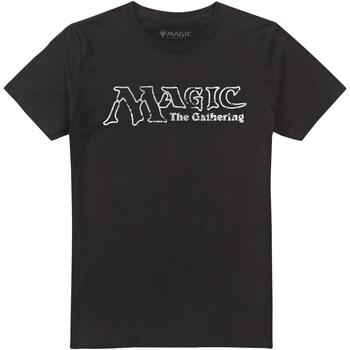 Abbigliamento Uomo T-shirts a maniche lunghe Magic The Gathering Counterspell Nero