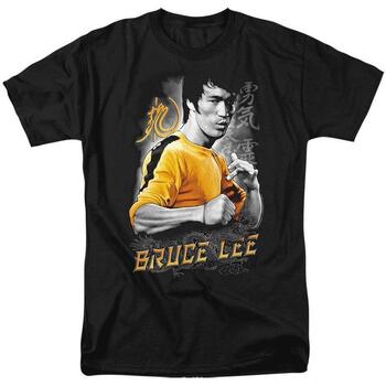 Abbigliamento Uomo T-shirts a maniche lunghe Bruce Lee Fist Of Fury Nero