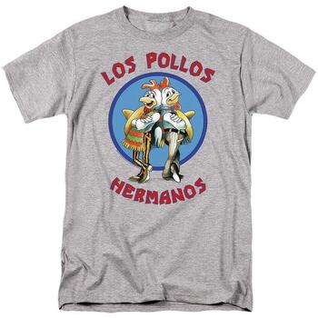 Abbigliamento Uomo T-shirts a maniche lunghe Breaking Bad Los Pollos Grigio