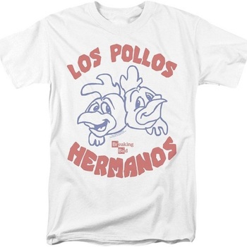 Abbigliamento Uomo T-shirts a maniche lunghe Breaking Bad Los Pollos Hermanos Bianco