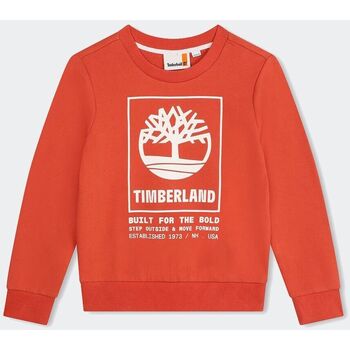 Abbigliamento Bambino Felpe Timberland  Rosso